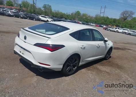2023 Acura Integra A-Spec из США, поврежденный, VIN 19UDE4H30PA018500